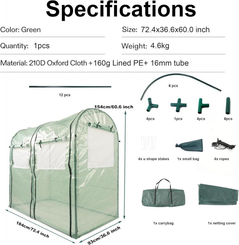 Portable Greenhouse Tent